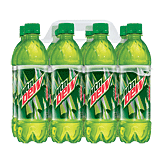 Mountain Dew  citrus soda pop, 8 1/2-liter bottles Full-Size Picture